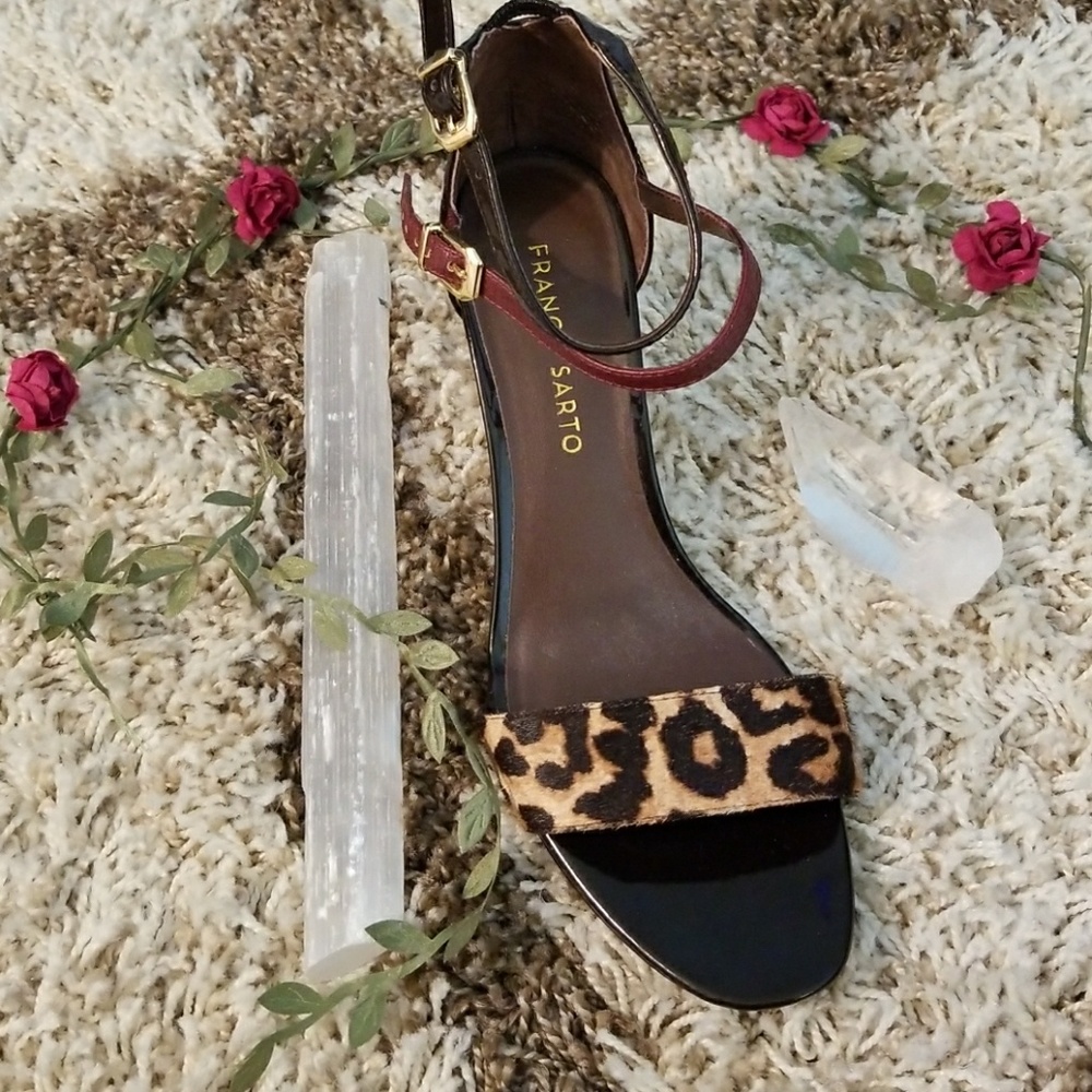 Franco Sarto Leopard Heels